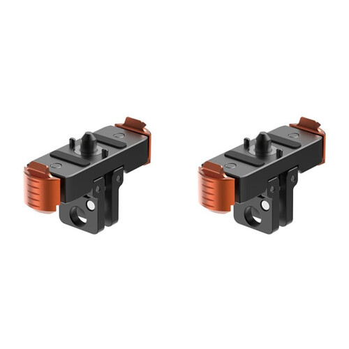 2X Support à Dégagement Rapide pour  13 Support Magnétique avec Vis 1/4 Pouce Adaptateur de Conversion D'Interface à Double Griffe Accessoires