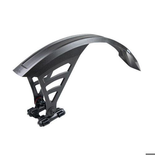 Paralama - Zefal - Deflector Rs75 - Montagem rápida - Compatível com canotes - Preto