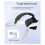 For Meta Quest 3 Elite Headband Comfortable Breathable Decompression Soft Simple Adjustable Elite Headband 6