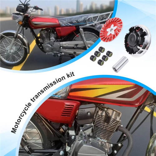 Motorcycle Modification Clutch,Racing Variator Kit for GY6125 150 Engine Drive Disk 2