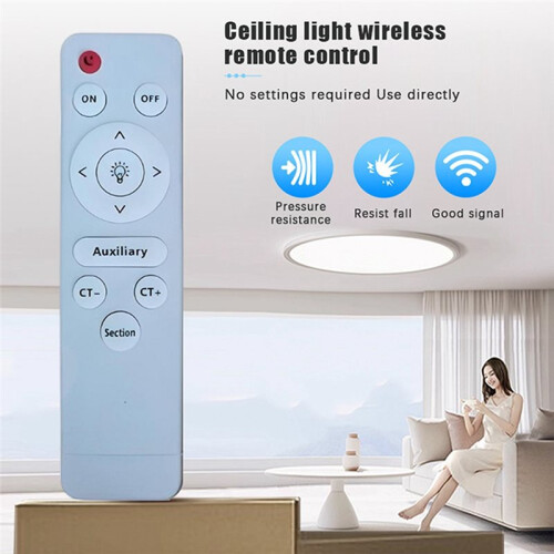 Infrared Remote Control Stepless Dimmer LED Fan Lamp Living Ceiling Room Remote Control for Ceiling Light Floodlight 2