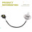 Oxygen Sensor for  Mirage G4 1.2 Liter 3cylinder Engine 1588A284 1588A282 7