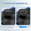 2X Joystick Replacement Caps for PS5 Controller Easy Install Thumb Stick Caps Enhanced Grip 10