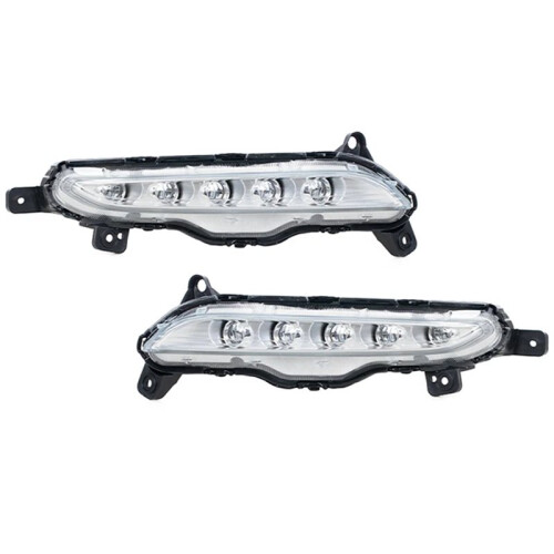LED Daytime Running Lights for  Tucson 2015 2016 2017 2018 Car Front Bumper Daytime Running Light Assembly