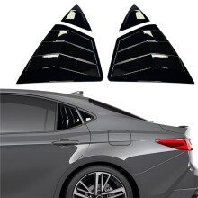 For Camry 2025 2026 Window Louvers Rear Side Window Louvers Air Vent Scoop Shades Cover Blinds Trim