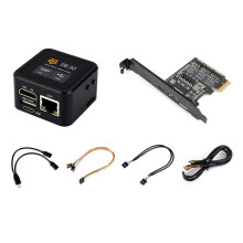 Luckfox PicoKVM Kit IP KVM Remote Management Tool for HD Video Input and HID Signal Output