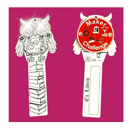 DIY Light Up Owl Bookmark 1