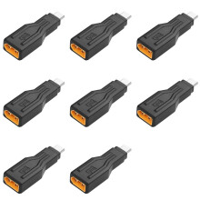 8X XT60 Naar USB C-Adapter Energieopslag XT60 Mannelijk Naar Type-C Mannelijk 100W 20V Oplaadconnector voor Laptops LED-Robotstofzuiger
