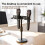 Multi Microphone Holder for Mic Stand Storage Organizer for Handheld Dynamic Wired and Wireless Mics Wall Mount 3