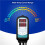 2X Digital Temperature Controller,Digital Temperature Controlled ,Greenhouse Heater with Thermostat US Plug 5