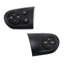 Steering Wheel Multifunction Cruise Control Button Cover for Cooper R55 R56 R57 R58 R59 R60 R61