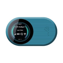 Enrutador Wifi Móvil Portátil de Doble Banda, Punto de Acceso de 2,4 G y 5,8 G, Ranura para Tarjeta SIM con Batería de 3000 MAh para Viajes B