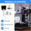 2X BMG Transparent Extruder for Chiron Vyper, 3D Printer Accessory 3D Printer Transparent Extruder 5