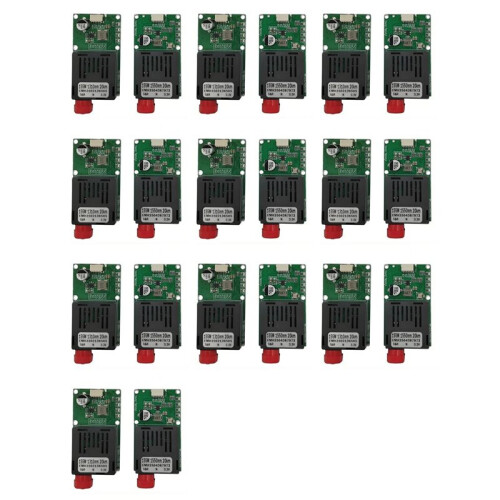 10X TTL Optical Transceiver Module for-Drone RX/TX/AV/VCC/GND Interface 20KM TTL to Fiber Optical Module Terminal