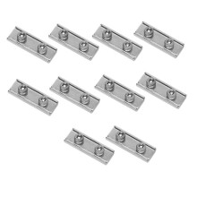 10 Stuks Go Kart Dubbele Schroefkabelklemmen voor Gas- en Remaccessoires