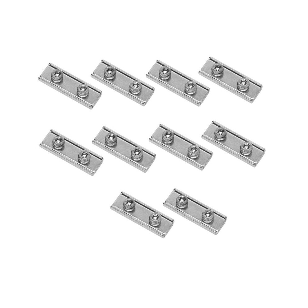 10 Pcs Go Kart Dual Screw Cable Clamp For Throttle And Brake Accessories 4712511988413