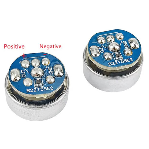 4pcs 16mm Electret Condenser Microphone Web Celebrity Anchor Microphone Unidirectional Mic with Circuit Board for Audio 2