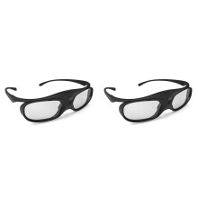 2X 3D-Brillen voor DLP Link-Projectoren, Shutter 3D-Brillen, DLP 3D-Tv-Brillen