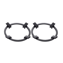 2X Supporto per Pentole Nel Ghisa Wok Supporto per Rack per Fornelli Fornelli Un Gas Fornelli Utensili da Cucina per la Casa Accessori per Pentole