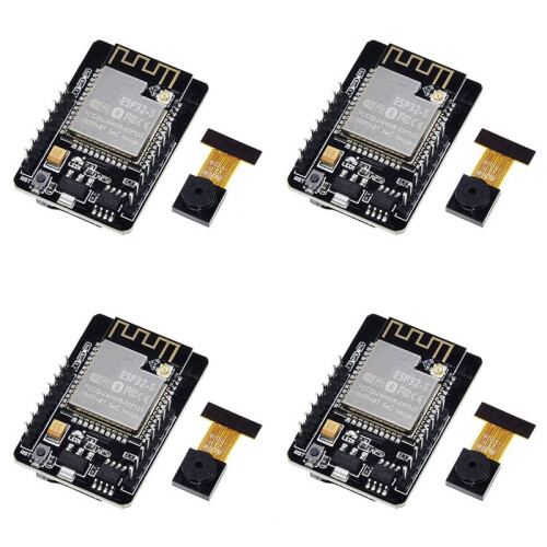 4X ESP32-CAM Development Board ESP-32S WiFi Multi-Function Module with OV2640 Module WIFI+ Module