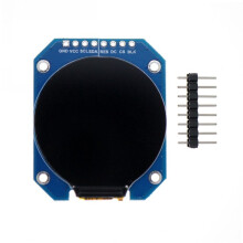 1,28-Calowy Moduł WyśWietlacza TFT LCD OkrąGłY RGB 240X240 GC9A01 Sterownik 4-Przewodowy Interfejs SPI 240X240 Adapter RozdzielczośCi PCB