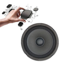 6.5inch Speaker 50W 4Ω Midrange Audio Speaker Sound Speaker Unit HiFi Music Stereo Midrange Loudspeaker