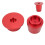 Front Crankshaft Cover Alignment Tool 2357900 for  2 Series Durable Metal Construction Red 6