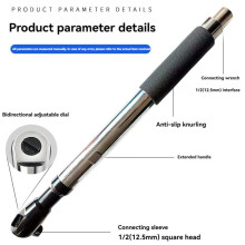 Automatic Quick Ratchet Wrench -Offset Impact Extension Wrench Anti-Slip for Manual Extension Socket & Force Rod Tool