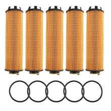5 Stück Auto-Ölfilter A2561840000 für - W177, W247, W205, W213, W222, A180, B200, C300d, E300de, S320, GLA/B/C/E/S, EQ, Sprinter