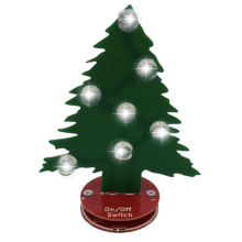 Learn to Solder Holiday Tree STEM Electronics Kit with LED Lights