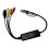 USB 2.0 Type C AV S Video Capture Card Adapter AV Video Composite to USB Type C for Camera OBS PC 1