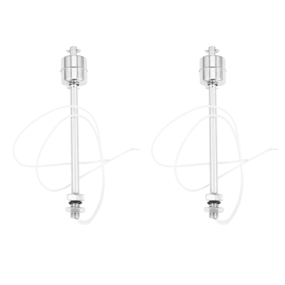 2Pcs 150Mm Stainless Steel Float Tank Liquid Water Level Sensor 220V 4713492469755