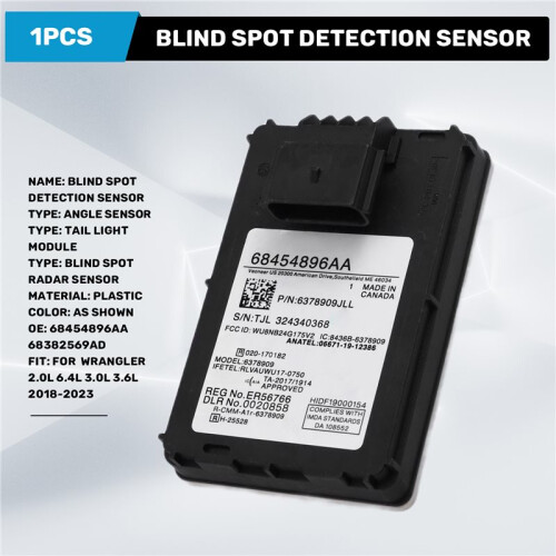 68454896AA Blind Spot Detection Sensor Tail Light Module for   2.0L 6.4L 3.0L 3.6L 2018-2023 68382569AD 1