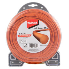 Rundschnittfaden - MAKITA - E-02761 - Durchmesser 2,4 mm - Länge 87 m - Farbe orange