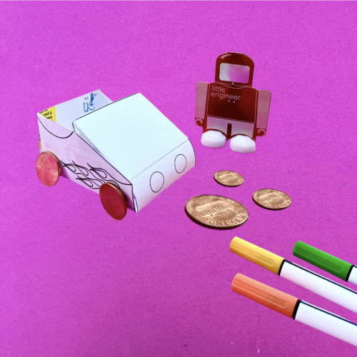 STEM Kits Pizza Racer Engineering & Design Challenge Kit 1