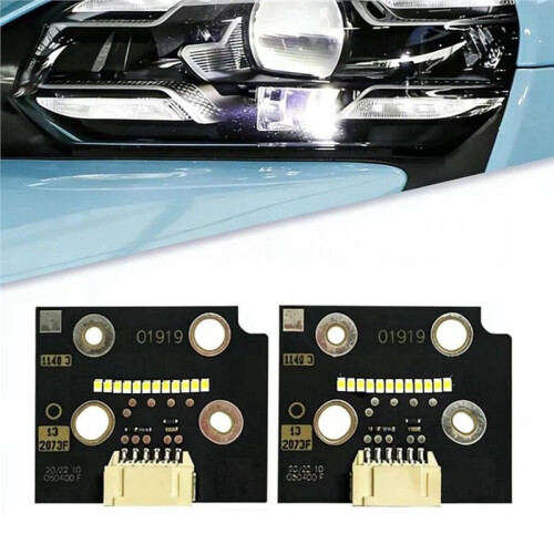 2Pcs Aluminum Substrate Near-Light LED Chip Board Light Source for  Taycan 2019-2023 LED Light Source PCB Board 1