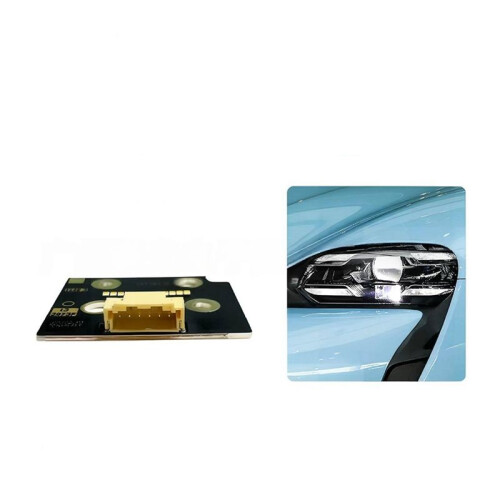 2Pcs Aluminum Substrate Near-Light LED Chip Board Light Source for  Taycan 2019-2023 LED Light Source PCB Board 2
