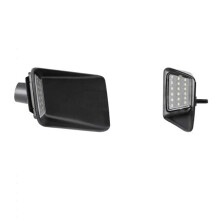 2PCS LED License Plate Light White Light Rear Bumper License Number Plate Light for 2004-2012 Chevy Colorado