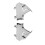 Front Fork Brake Cover for  Goldwing GL1800 2001-2010 2012-2017 Motorcycle  Side Covers Left Right 6