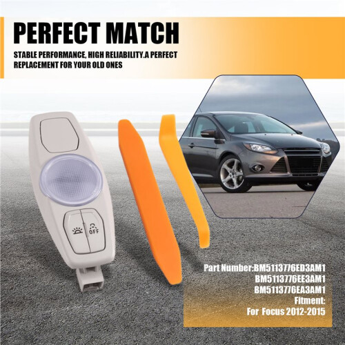 BM5113776ED3AM1 Interruttore Luci LED per Auto, Interruttore Plafoniera per  Focus 2012-2015, Accessori per Auto 2