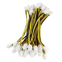 Lot de 10 Câbles Adaptateurs D'Alimentation EPS ATX 4 Broches Mâle Vers 8 Broches Femelle pour Carte Mère PC (CPU)