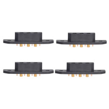4 Connecteurs Femelles Plaqués Or pour Alimentation de Batterie D'Avion RC ICM150S17PB 20A (Pièces de Connexion DIY)