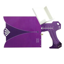 Antenne de Radiogoniométrie Portable TinyTracker à Large Bande et Haute Précision (100 MHz - 8 GHz), Connecteur SMA et Support Inclus