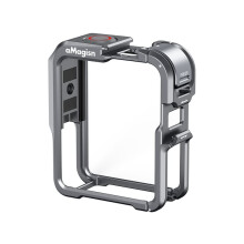 AMAGISN Metal Cage for OSMO Camera with Cold Shoe Aluminum Alloy Frame Protective Shell Case Accessories