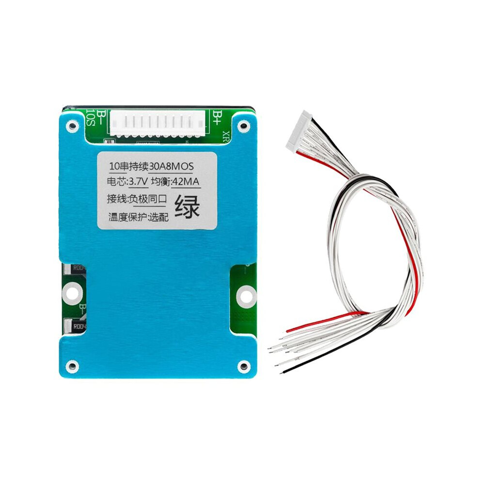 Balanced Overcharge Protection Board (20A/30A): 10S 36V Lithium Battery Protector With Balance For Diy Kits 30A 4762370406641