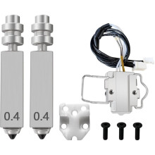 Compatible for Kobra X Combo High-Speed Nozzle Heater Assembly Kit Nozzle Insulation Block and Insulation Base Clip