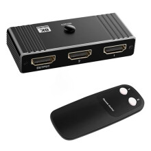 Bi-Directional 8K -Compatible Switcher 2 in 1 Out 8K@60Hz 4K@120Hz 48Gbps with Remote Control for PC PS5