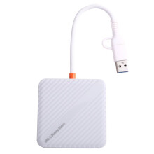 2-in-1-Multifunktions-Speicherkartenetui mit Kartenleser und Aufbewahrungsbox Inklusive USB-/Typ-C-Kabel für -/TF-Kartenspeicherverwaltung