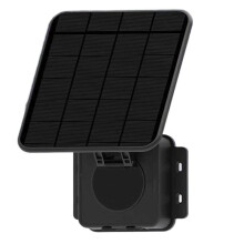 Wasserdichter Solar-Batterieladegerät UPS Backup-Stromversorgung für Outdoor CCTV Kamera Solarstromversorgung mit Type-C für Rou Schwarz