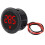 10  4-100V  Digital Voltmeter LED Digital Display Round 30mm 2-Wire Reverse Connection Protection 1